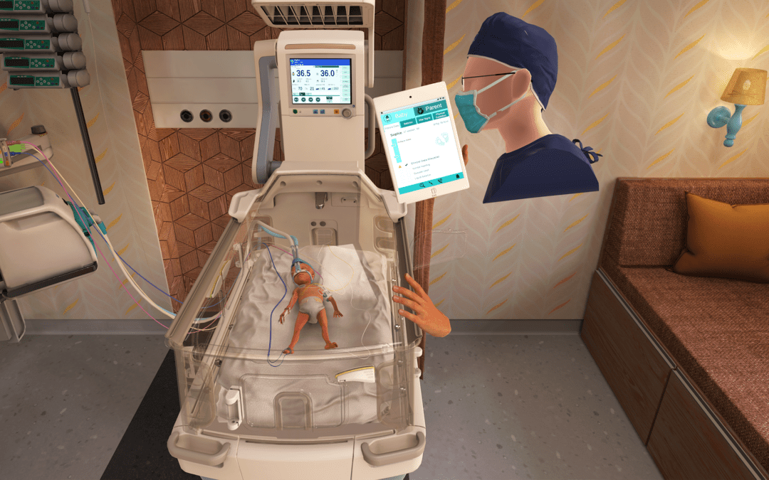 Dräger Virtuo XR BabyLeo’ is awarded in the Obsidian category of the AIXR awards as 2024’s major XR technological breakthrough.